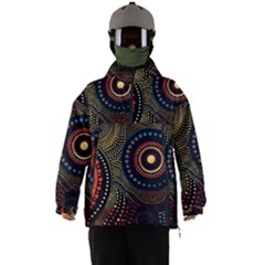 Abstract Geometric Pattern Men s Ski And Snowboard Waterproof Breathable Jacket by Ndabl3x