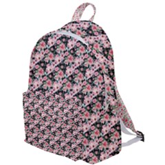 Pink Roses 02 Pink Roses 01 The Plain Backpack by DinkovaArt