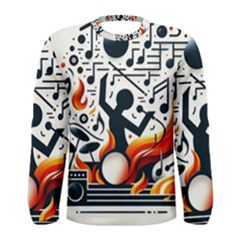 Abstract Drummer Men s Long Sleeve T-shirt by RiverRootz