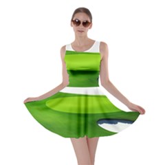 Golf Course Par Green Skater Dress by Proyonanggan