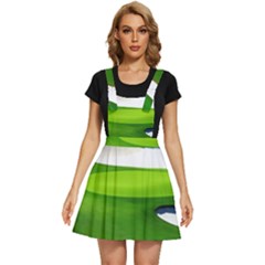 Golf Course Par Green Apron Dress by Proyonanggan