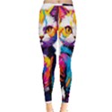 Wild cat Inside Out Leggings View3