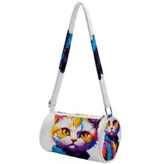 Wild Cat Mini Cylinder Bag by Sosodesigns19