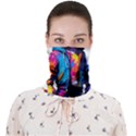 Wild cat Face Covering Bandana (Adult) View1