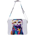 Wild cat Cross Body Office Bag View3