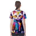 Wild cat Women s Sport Mesh T-Shirt View2