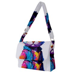 Wild Cat Full Print Messenger Bag (s) by Sosodesigns19