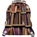 Books Bookshelves Office Fantasy Background Artwork Book Cover Apothecary Book Nook Literature Libra Rounded Multi Pocket Backpack View3