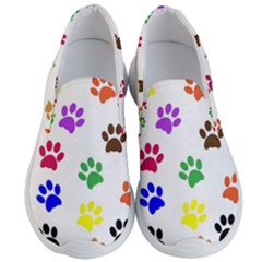 Pawprints Paw Prints Paw Animal Men s Lightweight Slip Ons by Apen