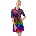 Pride Marble Belted Shirt Dress View1