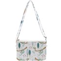 Pattern Sloth Woodland Double Gusset Crossbody Bag View2