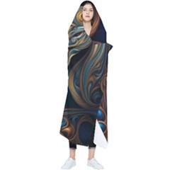 Schwarz Pferde Muster Wearable Blanket by 2607694c