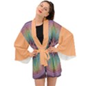 Orange3 Pattern 4 Long Sleeve Kimono View1