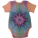 Orange3 Pattern 4 Baby Short Sleeve Bodysuit View2