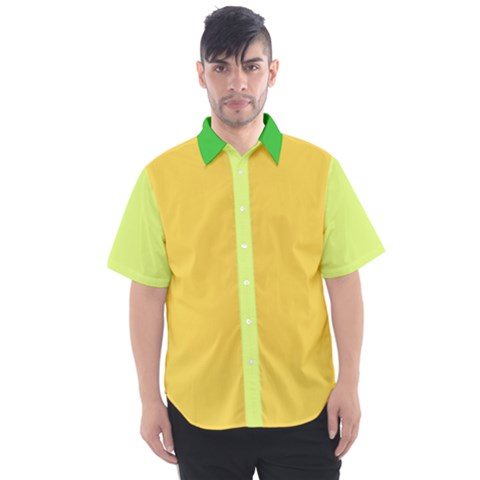 4 Farben Men s Short Sleeve Shirt by 2607694c