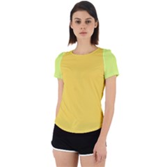 4 Farben Back Cut Out Sport T-shirt by 2607694c