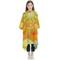 Sunshine-sunny-sun-abstract-yellow - Kids  Hooded Rain Ponchos View1