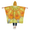 Sunshine-sunny-sun-abstract-yellow - Kids  Hooded Rain Ponchos View2