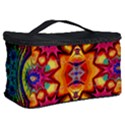 Lila floral blume Cosmetic Storage Case View2