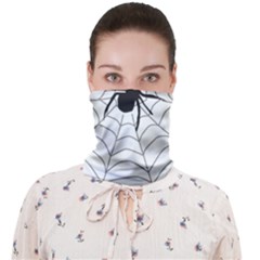 Spider Web Face Covering Bandana (adult) by Azkajaya