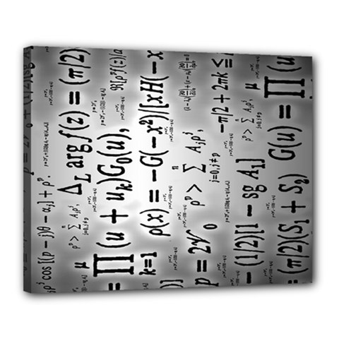 Science Formulas Canvas 20  X 16  (stretched) by Ket1n9