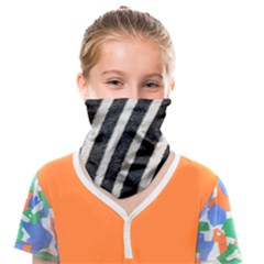 Zebra Zebra Pattern Zebra Fur Zebra Print Strip Face Covering Bandana (kids) by Azkajaya