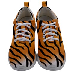 Tiger Skin Pattern Mens Athletic Shoes by Ket1n9