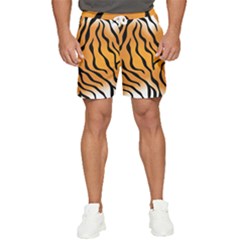 Tiger Skin Pattern Men s Runner Shorts by Ket1n9