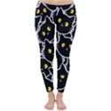 Cat Pattern Pet Drawing Eyes Classic Winter Leggings View1