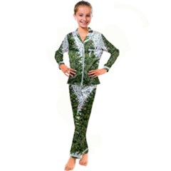 New Year S Eve New Year S Day Kids  Satin Long Sleeve Pajamas Set by Ket1n9