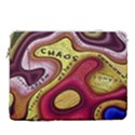 Chaos Unknown Unfamiliar Strange 15  Vertical Laptop Sleeve Case With Pocket View1