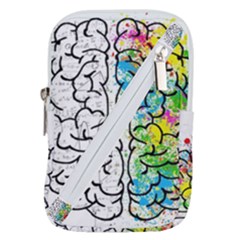 Brain Mind Psychology Idea Drawing Belt Pouch Bag (small) by Loisa77