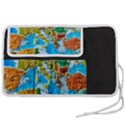 World Map Pen Storage Case (L) View2