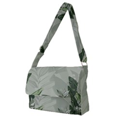 Banana Leaf Plant Pattern Full Print Messenger Bag (s) by anzea