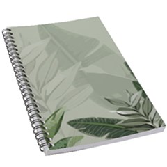 Banana Leaf Plant Pattern 5 5  X 8 5  Notebook by anzea