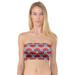 Illustrations Watermelon Texture Pattern Bandeau Top by anzea