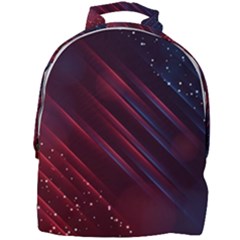 Illustrations Space Purple Mini Full Print Backpack by anzea