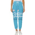 Background Good Morning Women s Cropped Drawstring Pants View1