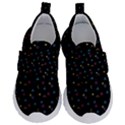 Abstract Texture Kids  Velcro No Lace Shoes View1