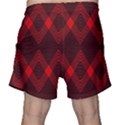 pattern, red, black,  Men s Shorts View2