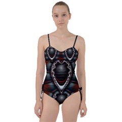 Fractal Eye Sweetheart Tankini Set by dedoma