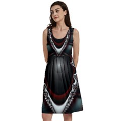 Fractal Eye Classic Skater Dress by dedoma