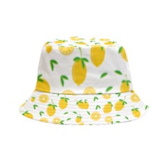 Illustrations Lemon Citrus Fruit Yellow Inside Out Bucket Hat by anzea