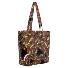 Geometric Art Fractal Abstract Art Everyday Shoulder Bag With Pouch Bag by Ndabl3x