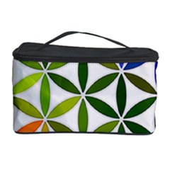 Mandala Rainbow Colorful Cosmetic Storage Case by Ndabl3x