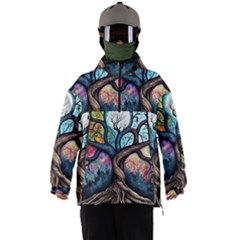 Tree Colourful Men s Ski And Snowboard Waterproof Breathable Jacket by Ndabl3x