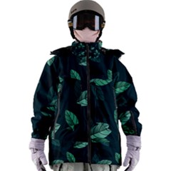 Foliage Women s Zip Ski And Snowboard Waterproof Breathable Jacket by HermanTelo