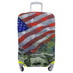 Usa United States Of America Images Independence Day Luggage Cover (medium) by Ket1n9