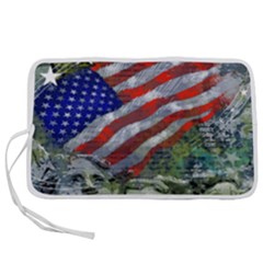 Usa United States Of America Images Independence Day Pen Storage Case (s) by Ket1n9