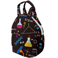 Science Lesson Flat Vector Seamless Pattern Travel Backpack by Loisa77